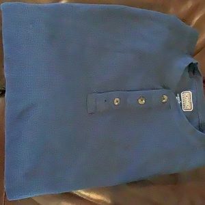 Navy blue Henley, Sz 2X.